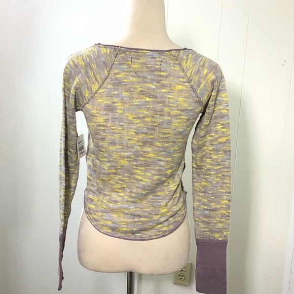 We the Free☀️Spaced out knit sweater in sea combo - Picture 10 of 15